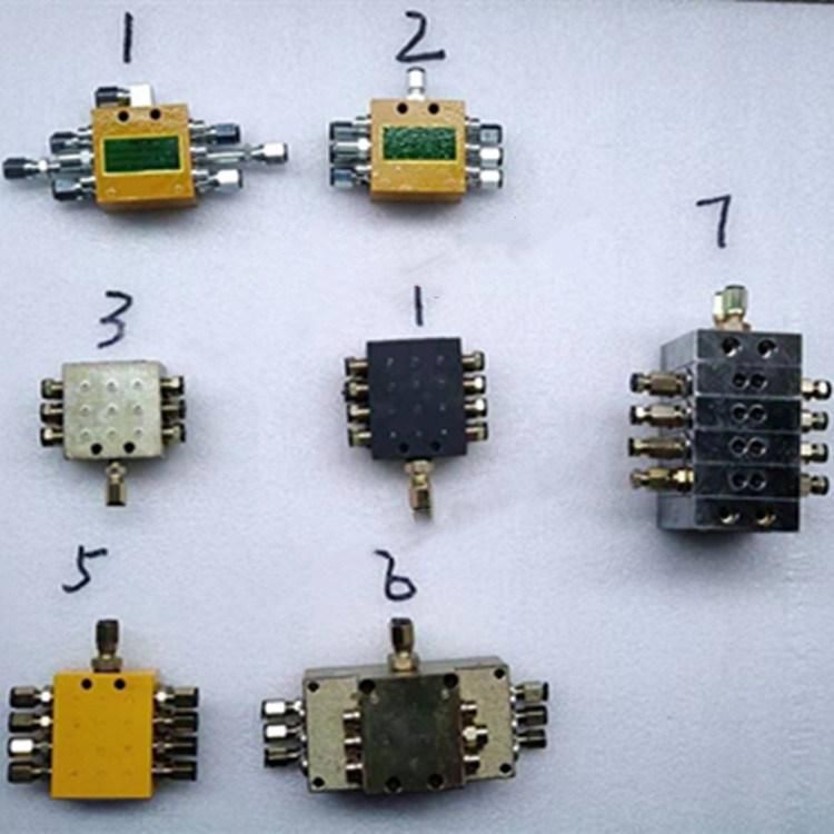Pump Truck Distribution Valve 6jpq-M-0.2 Oil Separator Zhonglian 6 Hole 8mm Lubrication Pump Accessories Vehicle Pump