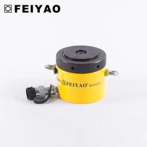 200 Ton Single Acting Low Height Lock Nut Hydraulic Cylinder
