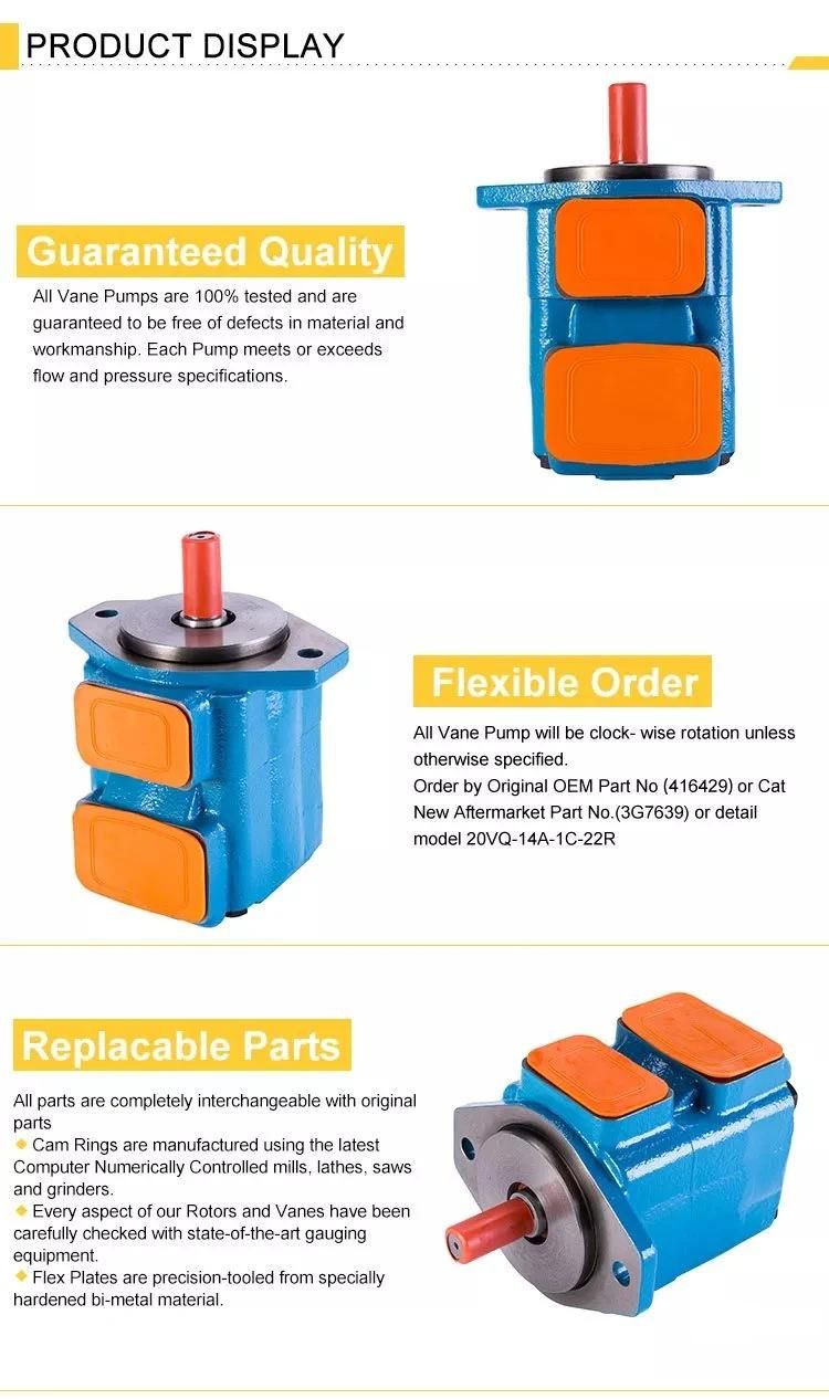 9t0486 Hydraulic Vane Pump Group Fits Cat Loader 963