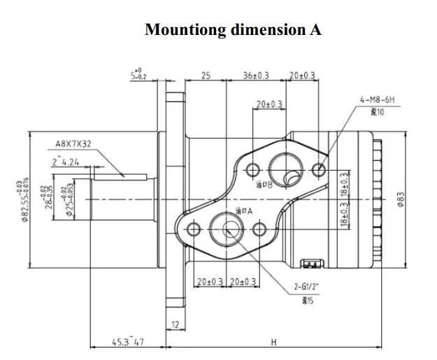 Original Eaton Orbit Motor From China Jining Eaton Factory