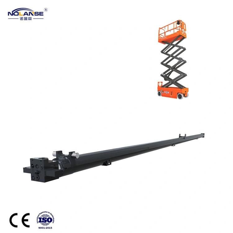 Marine Hydraulic Cylinder 3 Stages Dump Truck Front End Loader Terex Telescopic Swing Construction Machinery Hydraulic Cylinder