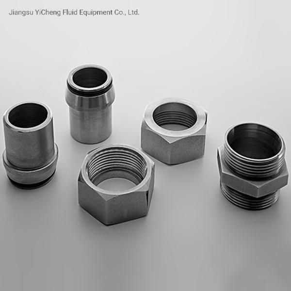 Parker Stainless Steel Parker Hydraulic Tube Fittings Straight Butt Welding Fittings with Hose Ferrules