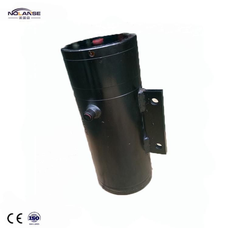 Truck Tail Plate Hydraulic Cylinder with Nickel-Plated Piston and Dustproof Rubber Sleeve Truck Rear Hydraulic Lifting Equipment