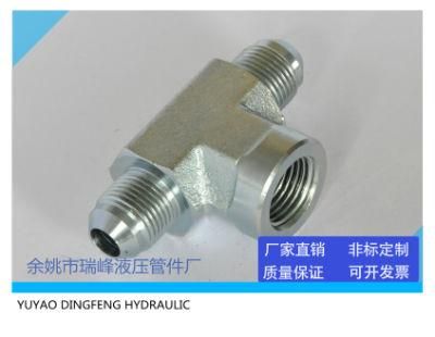 Male Jic/Male Jic to Female Pipe Branch Tee 2602 Adapter