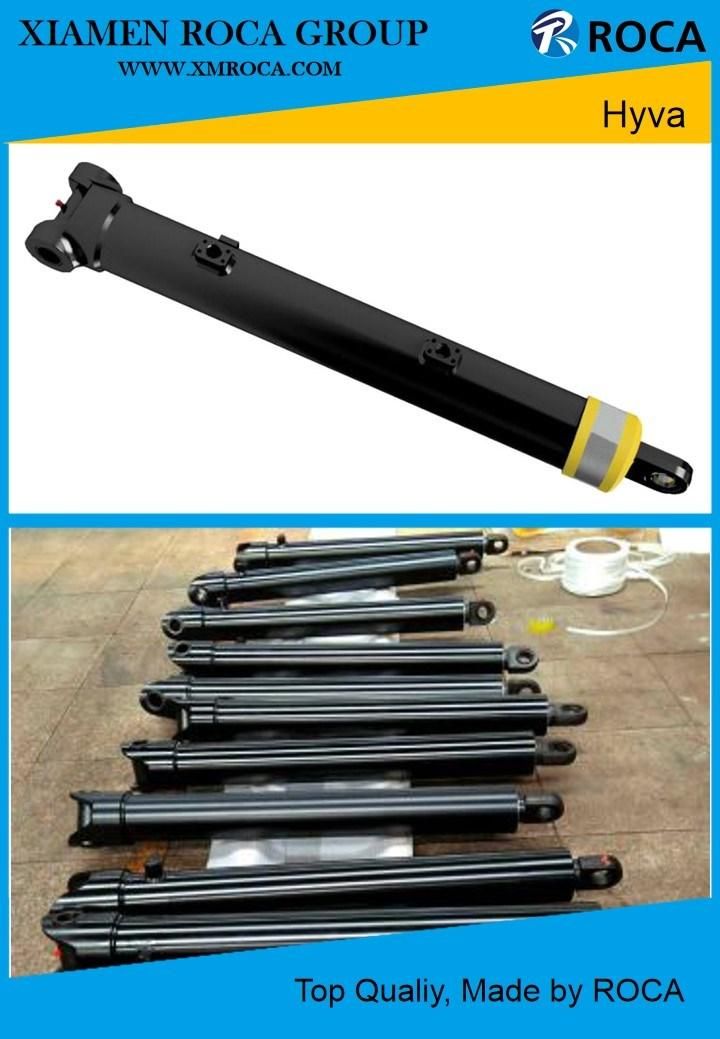 Hyva 70575270 Pin-to-Pin Front End with Double Eye Fee Telescopic Dump Truck Hoist Cylinder
