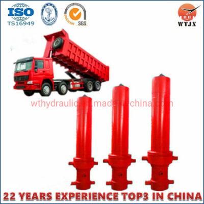 China Front-End Telescopic Hydraulic Cylinder for Dump Truck on Sale