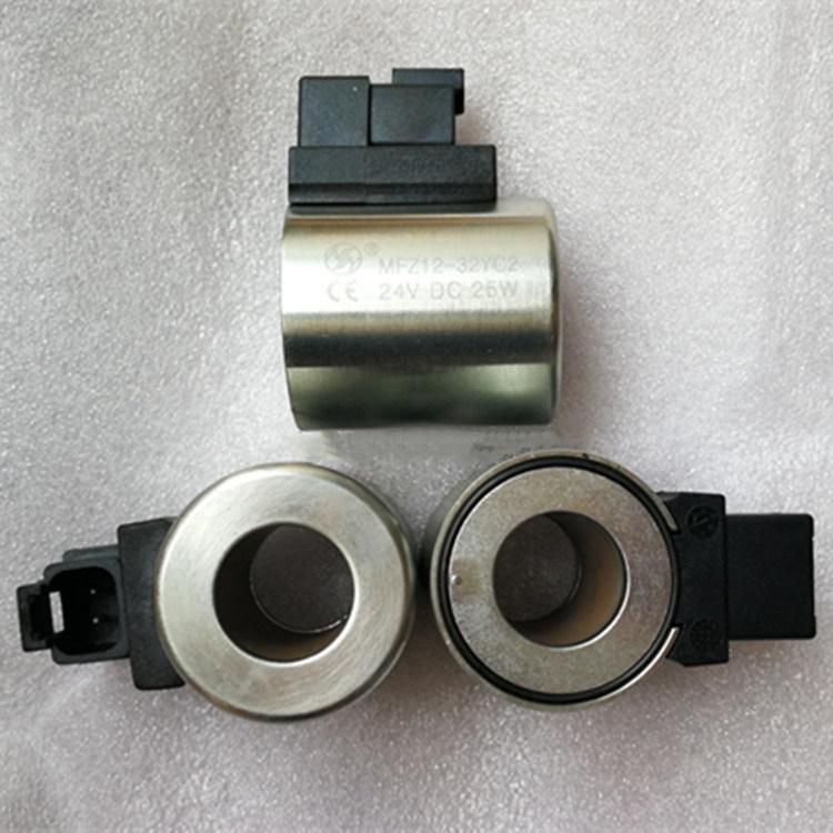 Zhonglian Sweeper Coil Mfz12-32yc2 24 VDC 25W Two-Hole Plug Solenoid Valve 27 32yc1
