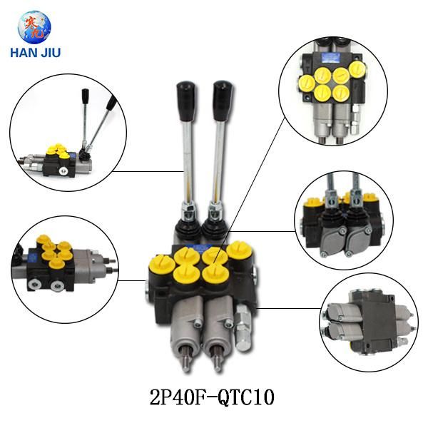 Monoblock Directional Control Valve Floating/Air Function at 4th Way