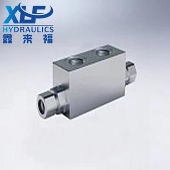 Mobile Hydraulic Pilot Type Double Check Valve 12mm Articulated Mounting