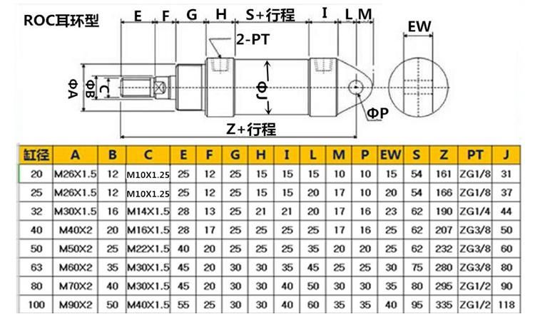 Hydraulic Lift Cylinder, Rob Lift Hydraulic Cylinder