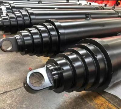 Parker Double Acting Telescopic Multi Stages Hydraulic Cylinder SD62CB-11-94/Dat62-1-94 for Dumper, Haul Truck, Excavator