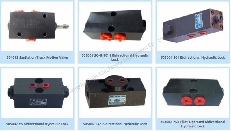 Hydraulic Multiple Directional Control Valve Hydraulic Gear Pump Hydraulic Cylinder