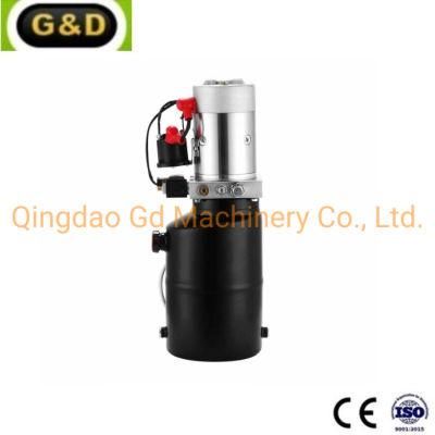 Gd 12V DC Double Acting Double Solenoid Hydraulic Power Pack 11L Tank