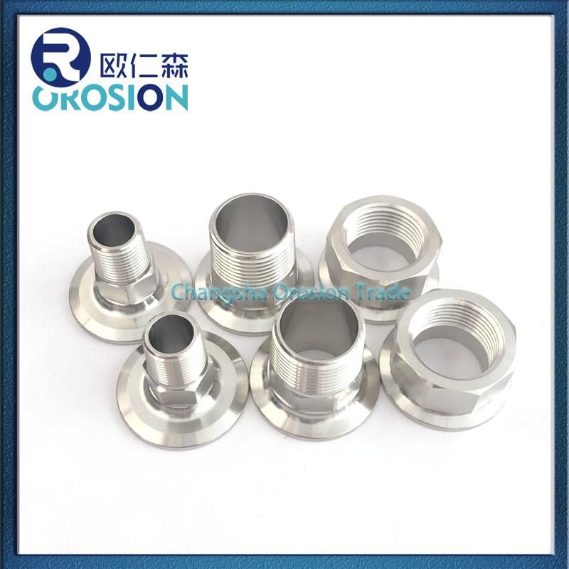 Sanitary Stainless Steel Pipe Fitting Tri Clamped Ferrule