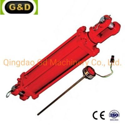 Sensor Mounted Tie Rod Hydraulic RAM with Clevis for Construction Equipments