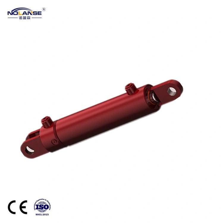 One Way Front Flange Double Acting Telescopic Dump Truck Hydraulic Cylinder for Garbage Truck Mobile Equipment