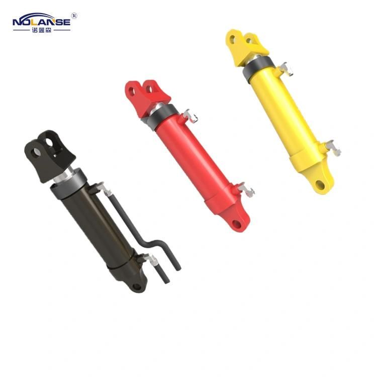 Binaural Piston Products for Mechanical Vehicle Customized High Quality Seal Telescopic Hydraulic Cylinder