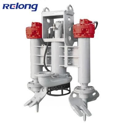for 12000m&sup3; Projects Hydraulic Submersible Slurry Pump for Pumping Sand