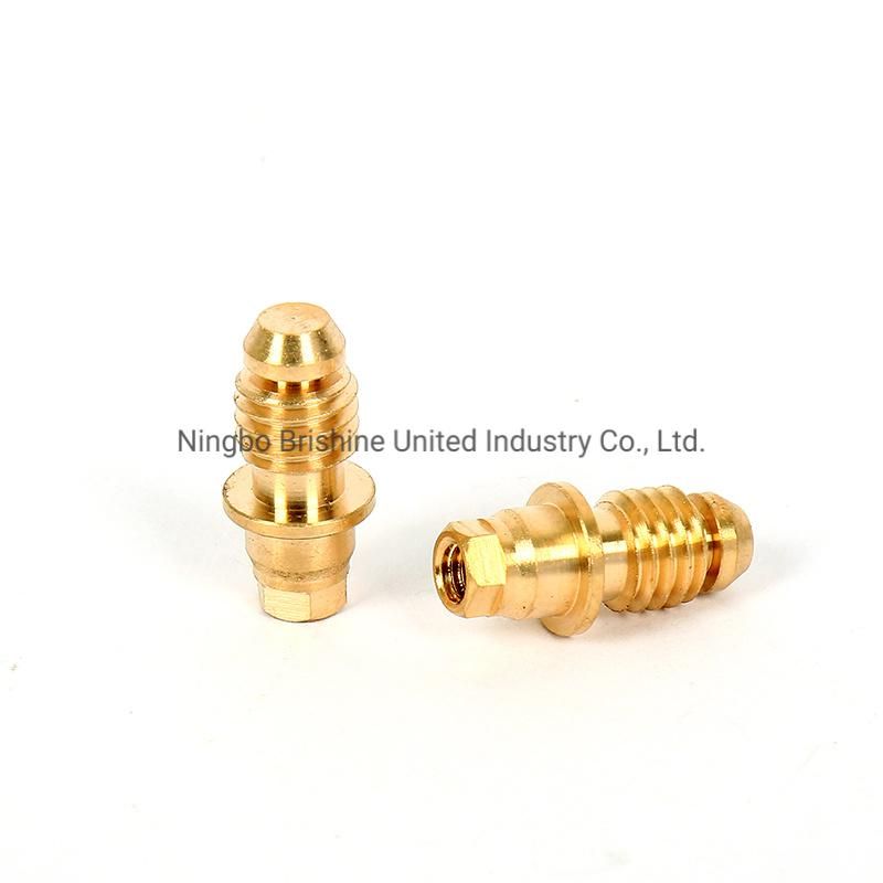 Self-Tapping Thread Inserts with Flange and Cutting Hole Brass Insert