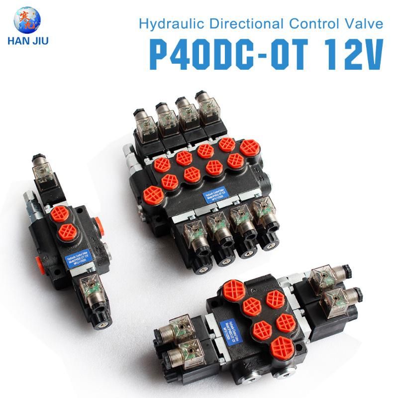 P40 Monoblock & Sectional Valves - Solenoid Control