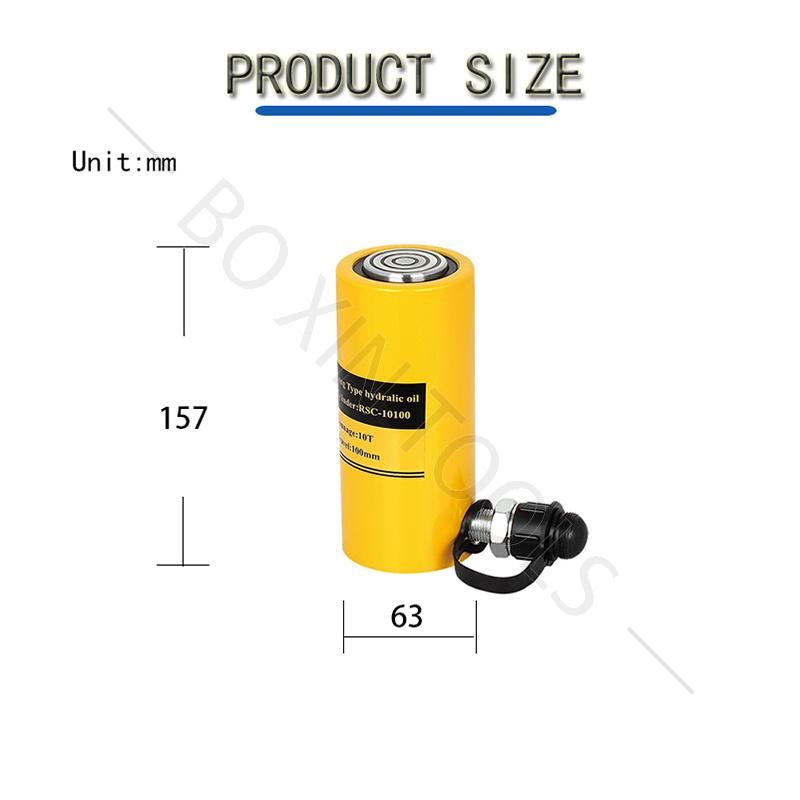 10 Ton 100mm Long Stroke Hydraulic Cylinder Jack (RSC-10100)