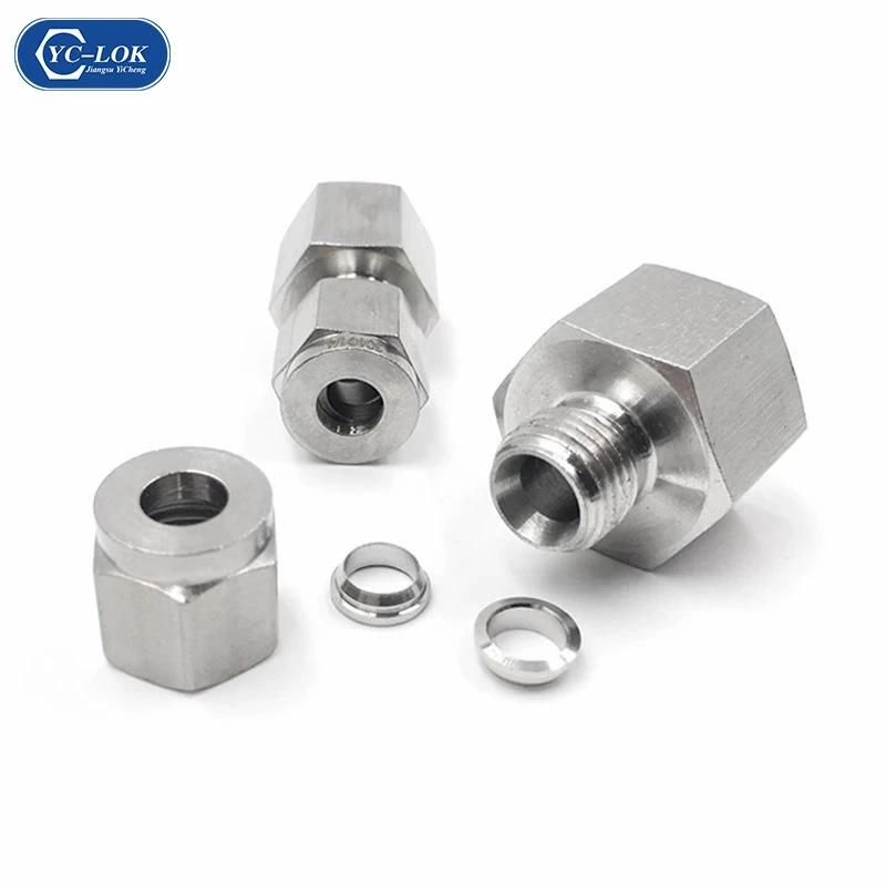 Yc-FC Female Connector Straight Tube Fittings