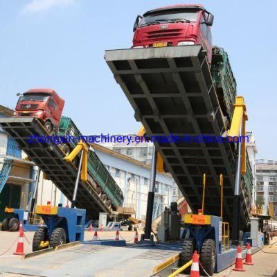 60t Unloading Platform Hydraulic Telescopic Cylinder