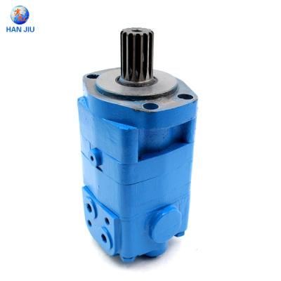 High Torque BMS-100 Oms100 Cycloidal Hydraulic Oil Motor for Rubber and Plastic Equipment Cast Iron Black, High Quality