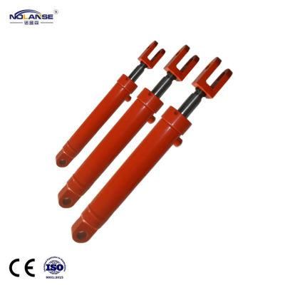 Tire Crane 60 Ton Two Way Double Acting Piston Dump Trailer Double Rod End Hydraulic Cylinder