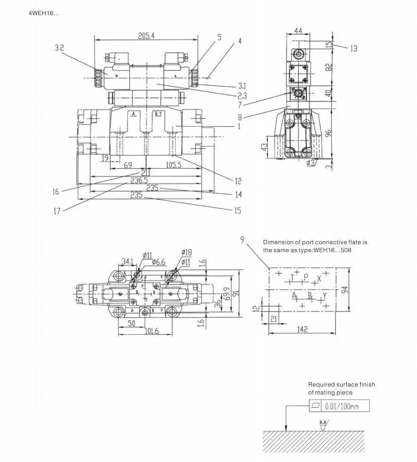 Electro Hydraulic Directional Control Valve