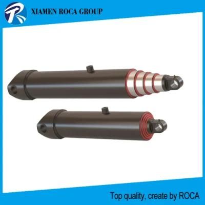 Dat63-157-118 Parker Type Double Acting Telescopic Hydraulic Cylinder