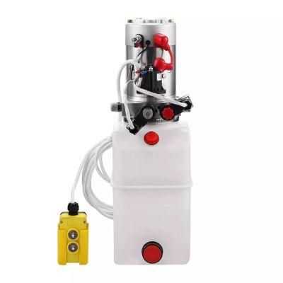 12V DC Single Acting Hydraulic Power Pack, 8L Tank