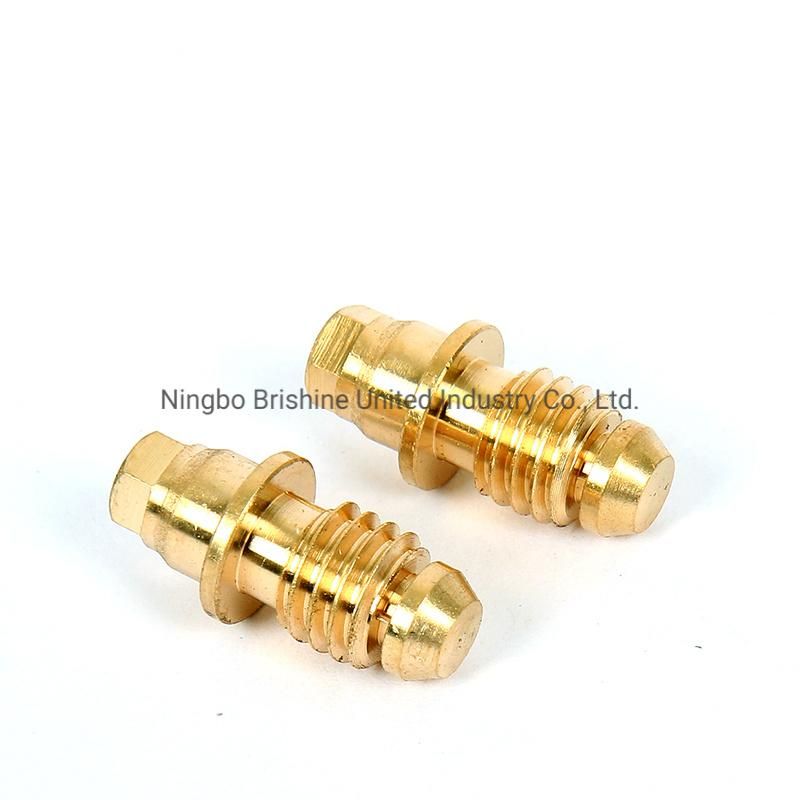 Brass Adapter Socket Refrigeration Pipe Fitting Hex Nipple