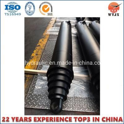High Quality Single Acting Telescopic Hydraulic Cylinder for Semi-Trailer on Sale