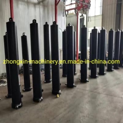 Fe Single Acting Telescopic Hydraulic Cylinder for Dump Trailer