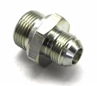 Stainless Steel Hydraulic Hose BSPP to NPT Adapter Pressure Hose Fitting Connector