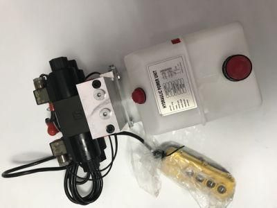 12V DC Double Acting Hydraulic Power Pack with 4L Tank