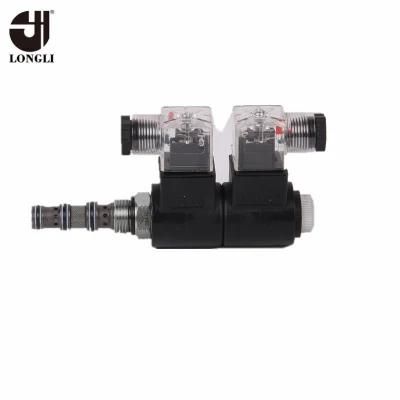 SV10-34h high quality 4-way 3 position Hydraulic Solenoid Valves