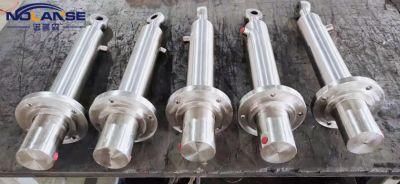 Custom Stainless Steels Telescopic Hydraulic Cylinder Double Acting Cylinder Industrial Hydraulic Cylinders