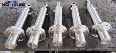 Custom Stainless Steels Telescopic Hydraulic Cylinder Double Acting Cylinder Industrial Hydraulic Cylinders