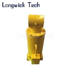 Excavator Connector Lifting Hoist Hydraulic Parts Jack Cylinder with Valve