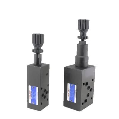 Good After Sales Service Steel Stacked Relief Control Standard Hydraulic Valves