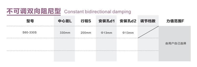 Constant Tension Type Hydraulic Cylinder for Exercise Machine