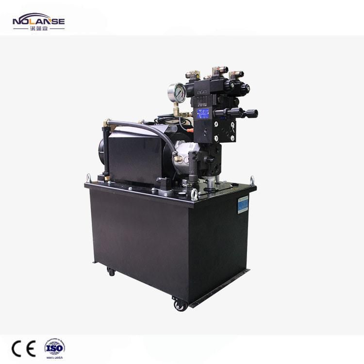 Customize Produce High Quality Large Mechanical Gas Powered Hydraulic Power Unit Power Pack and Hydraulic Motor or System Pump Station
