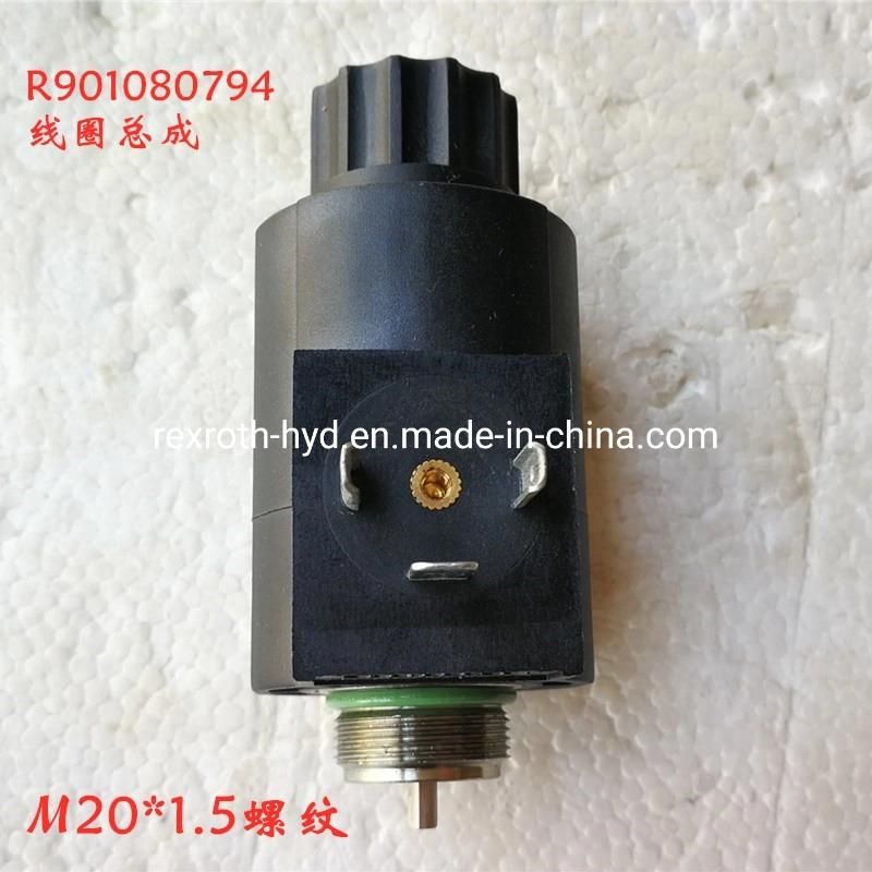 Rexroth Hydraulic Vale Coil R901080794 24VDC 37114 Electromagnet 4we6j70 Zhonglian Solenoid Valve