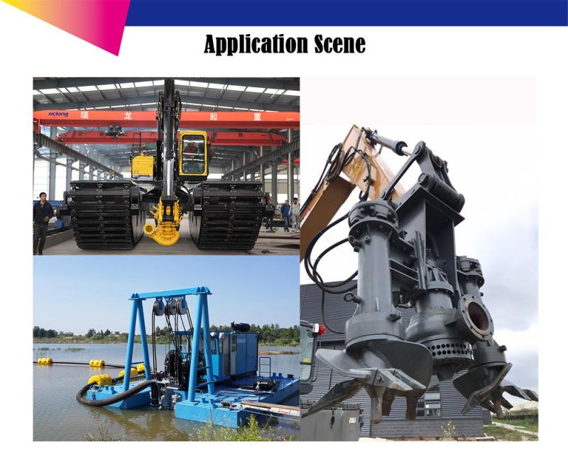 Custom-Built Designs Submersible Slurry Pump with Certification for Multi-Function Dredger