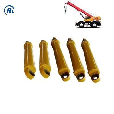 Qingdao Ruilan Supply Popular Telescopic Long Stroke Front End Loader Single Acting Hydraulic Cylinder