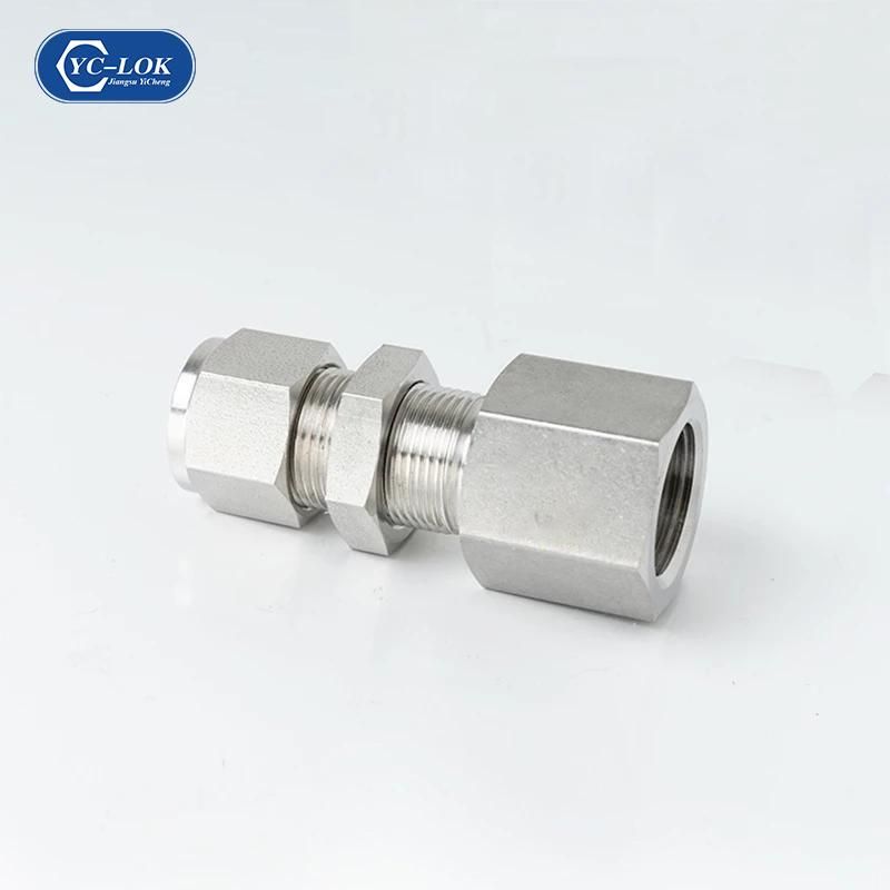 Yc-Bfc Bulkhead Female Hydraulic Tube Connector