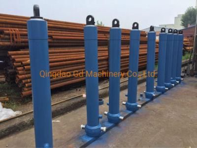 Hyva Single Acting Telescopic Hydraulic Cylinder