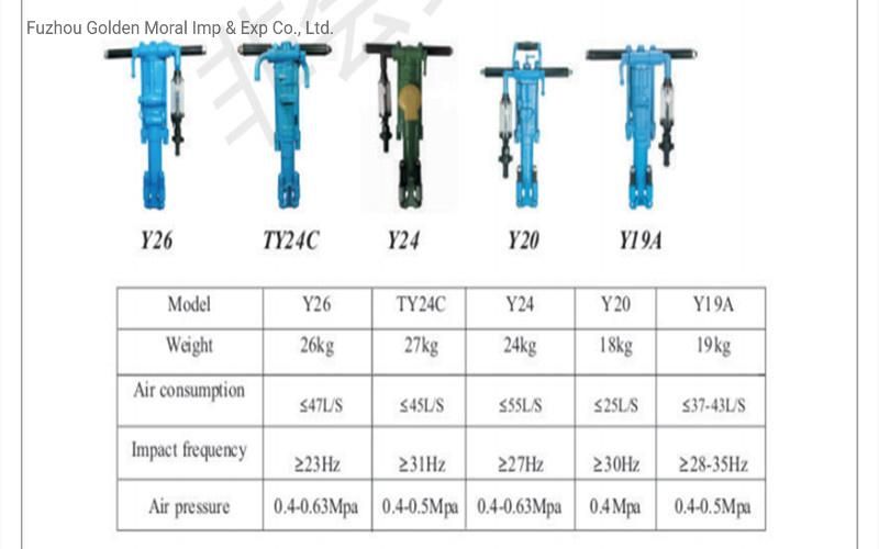 Tpb40 Paving Breaker/Air Pick/Pneumatic Rock Breaker /OEM/Tpb60